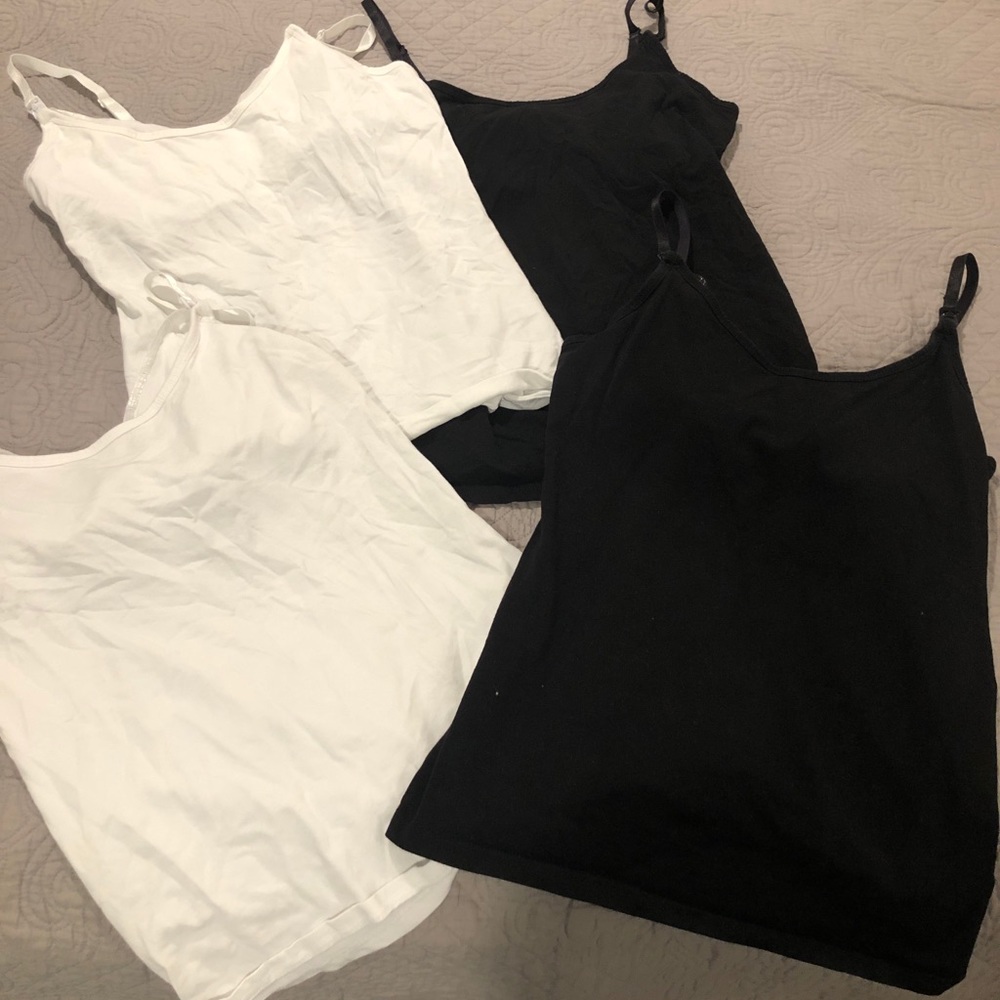 4 Old Navy maternity tank tops